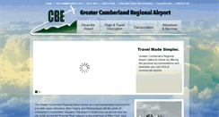 Desktop Screenshot of cumberlandairport.com